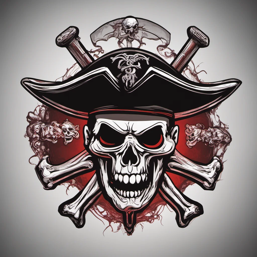 pirates hellraiser logo cartoon uplight