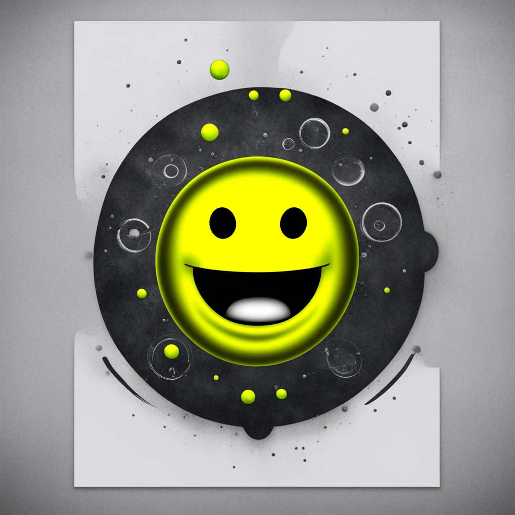 poster science diagram chemical danger smiley extreme metallic