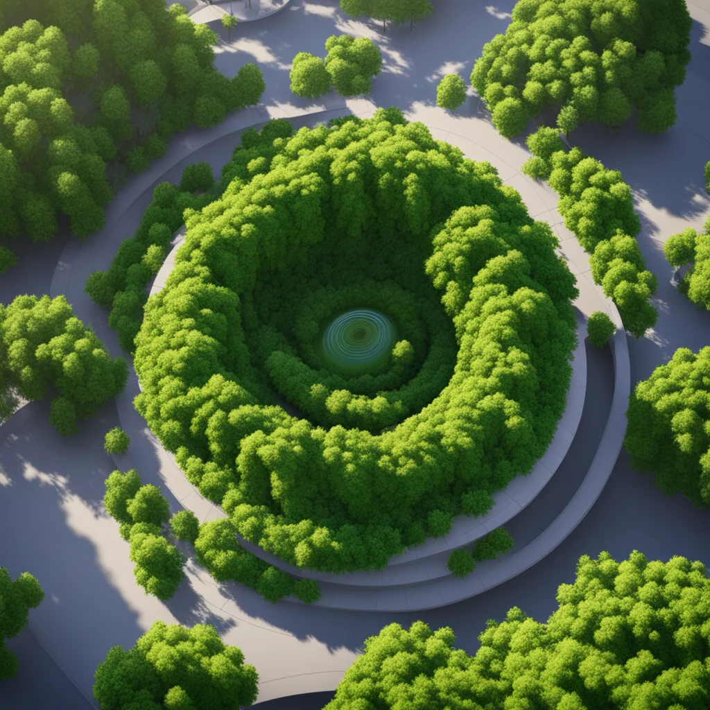 prodigium pictures spiral logo film production company headquarters sunny day lush foliage matte painting high detail 4k