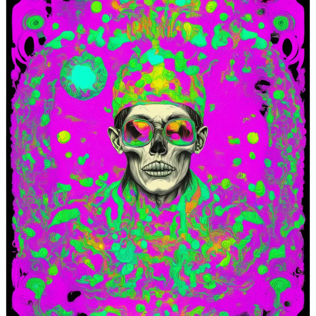 ruthless capitalism psychedelic card ar 23