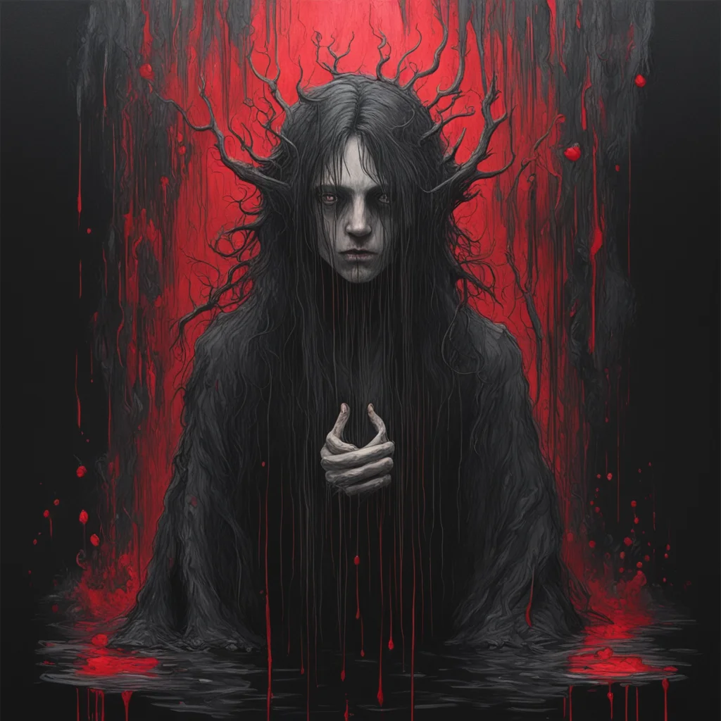 show me what depression looks like445 melancholy oil painting by gustave dore brian froud and shinji ito dripping drips 