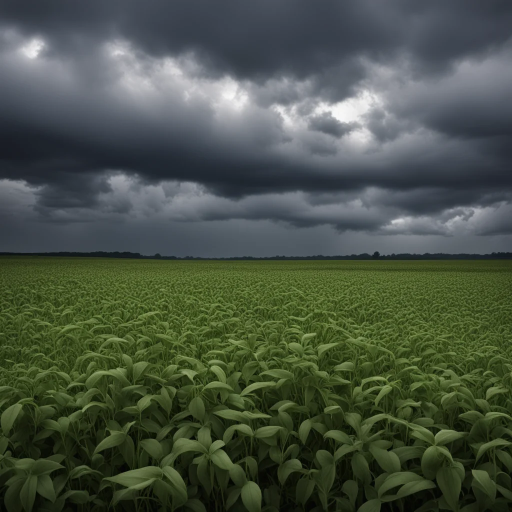 soybean field moody contemporary movie poster stormy sky highly detailed sense of dread —ar 149
