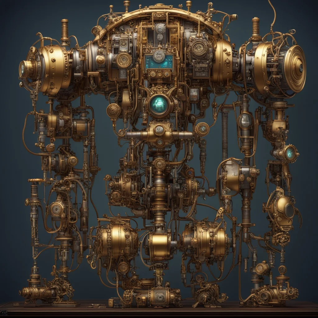 steam punk obot mecha dolls with head made of electronics and old style radio tubes by Jean Honoré Fragonard Peter mohrb