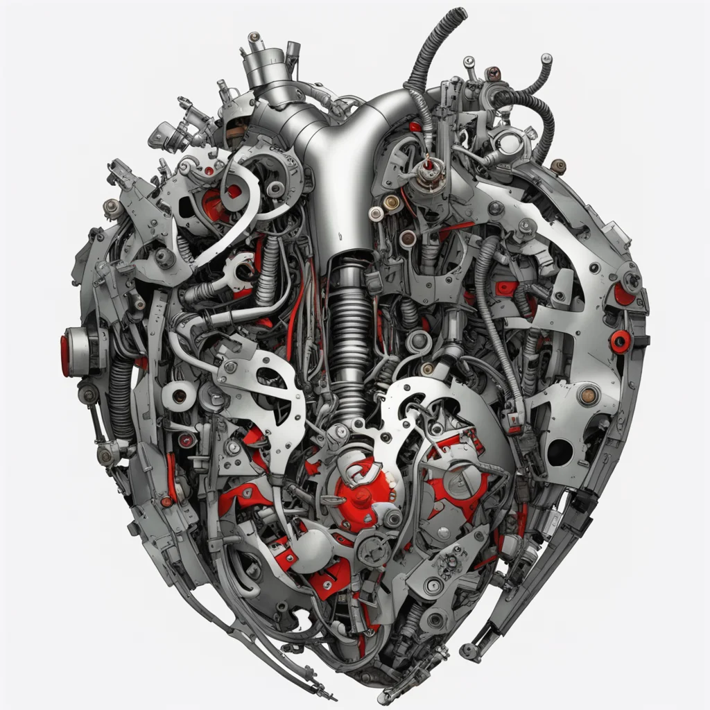 stunning mechanical heart inspired by Dan LuVisi Michael Calandra Lorenzo Di Mauro Ken Keirns Matt Dixon Gina KingJim Ma