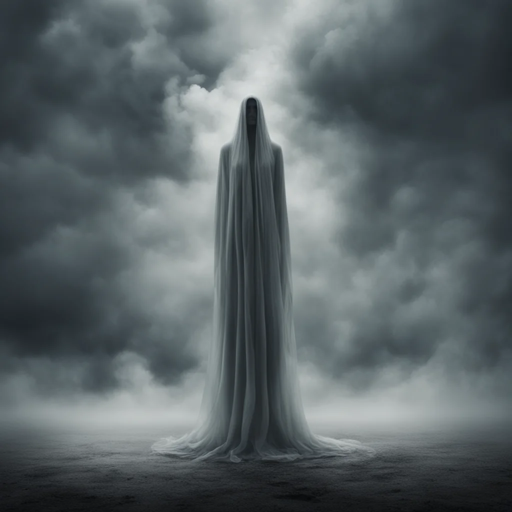surreal ghostly figure rises from the dead eerie malevolent —test