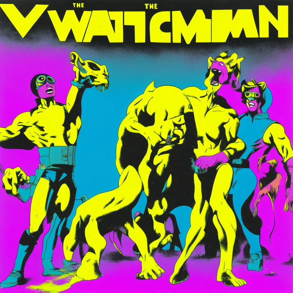 the watchmen fighting scooby doo and the mystery gang crossover comic book DC Comics 1985