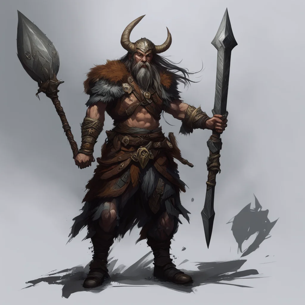 the witching viking fantasy artstation concept art spear
