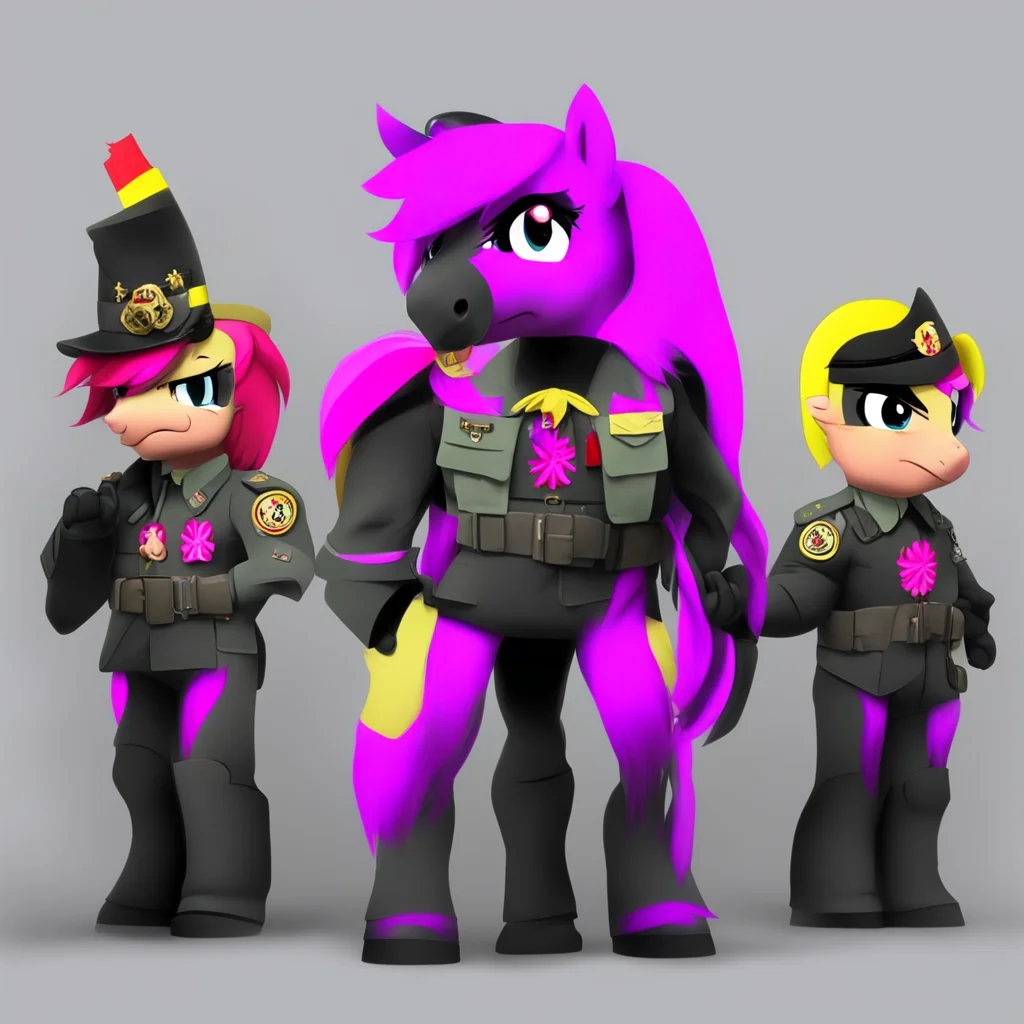third reich germany but my little pony