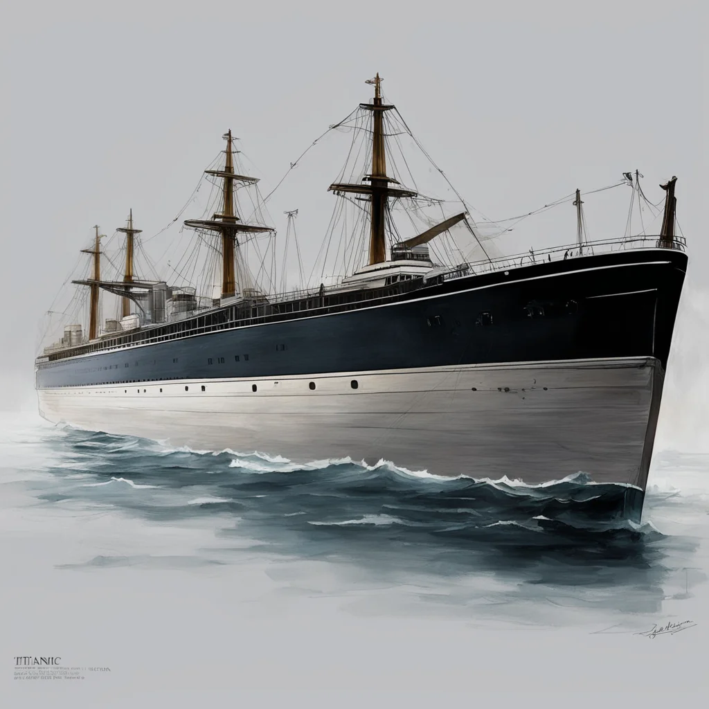 titanic ship concept art