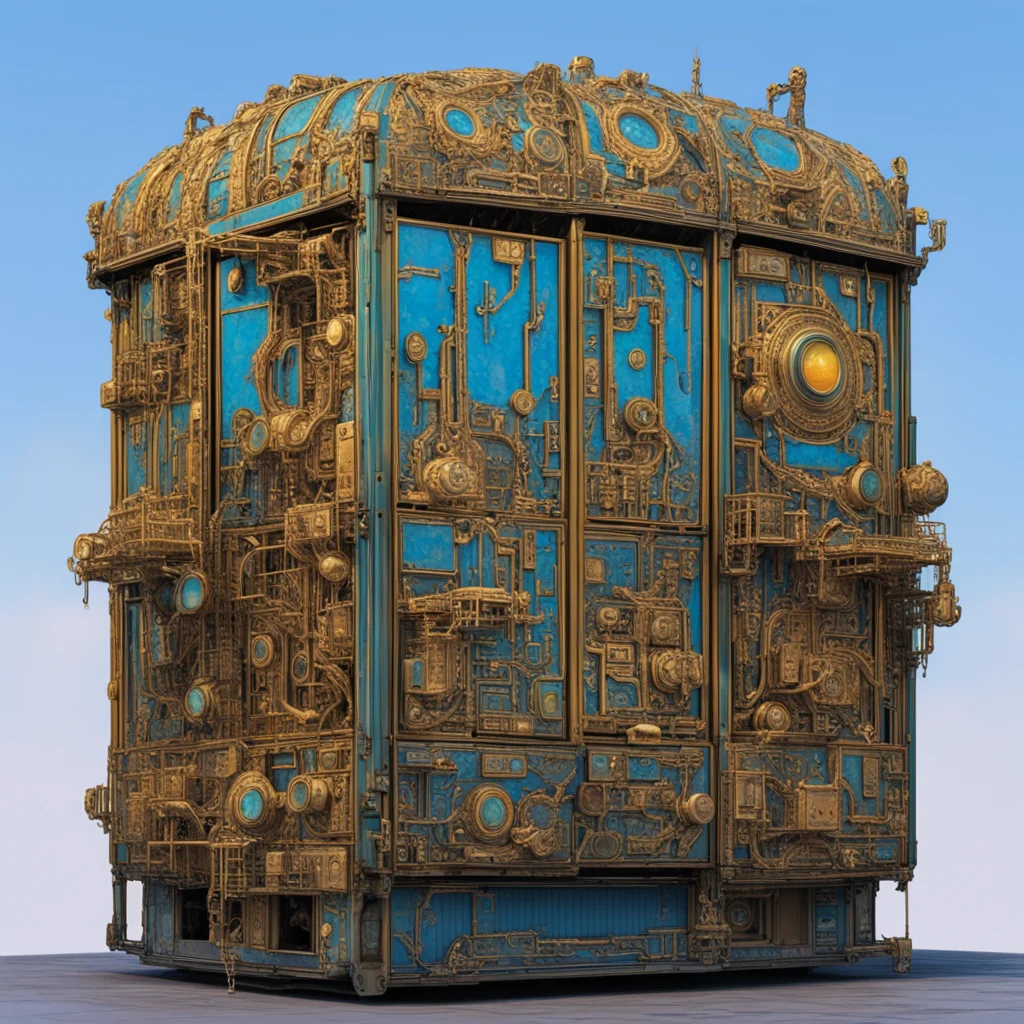 tokyo casino royal t  lowtech system  ornate  carved from opal by tsutomu nihei freight container by Katsuhiro Otomo Mob