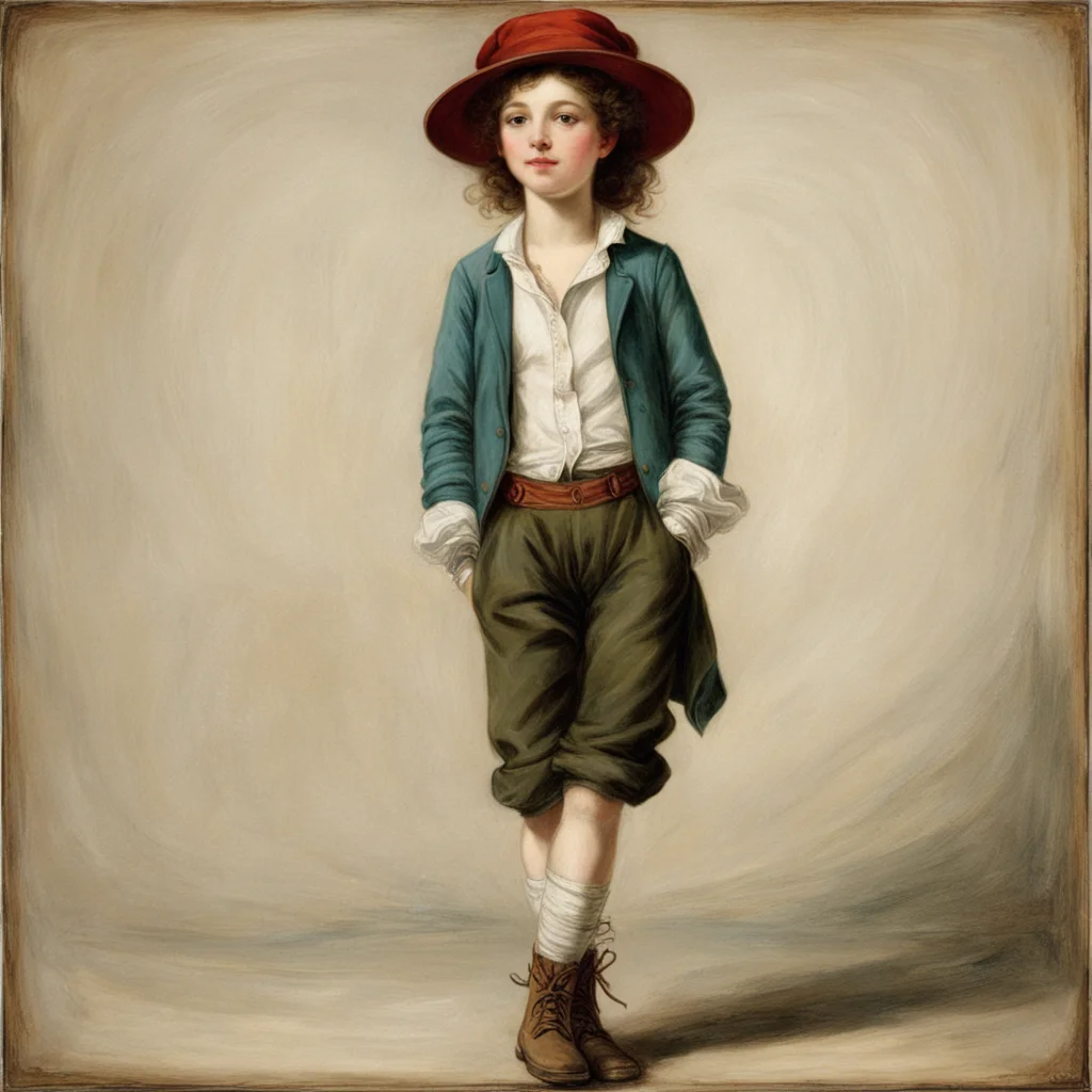 tomboy fashion style outfit by Elizabeth Vigee Le Brun