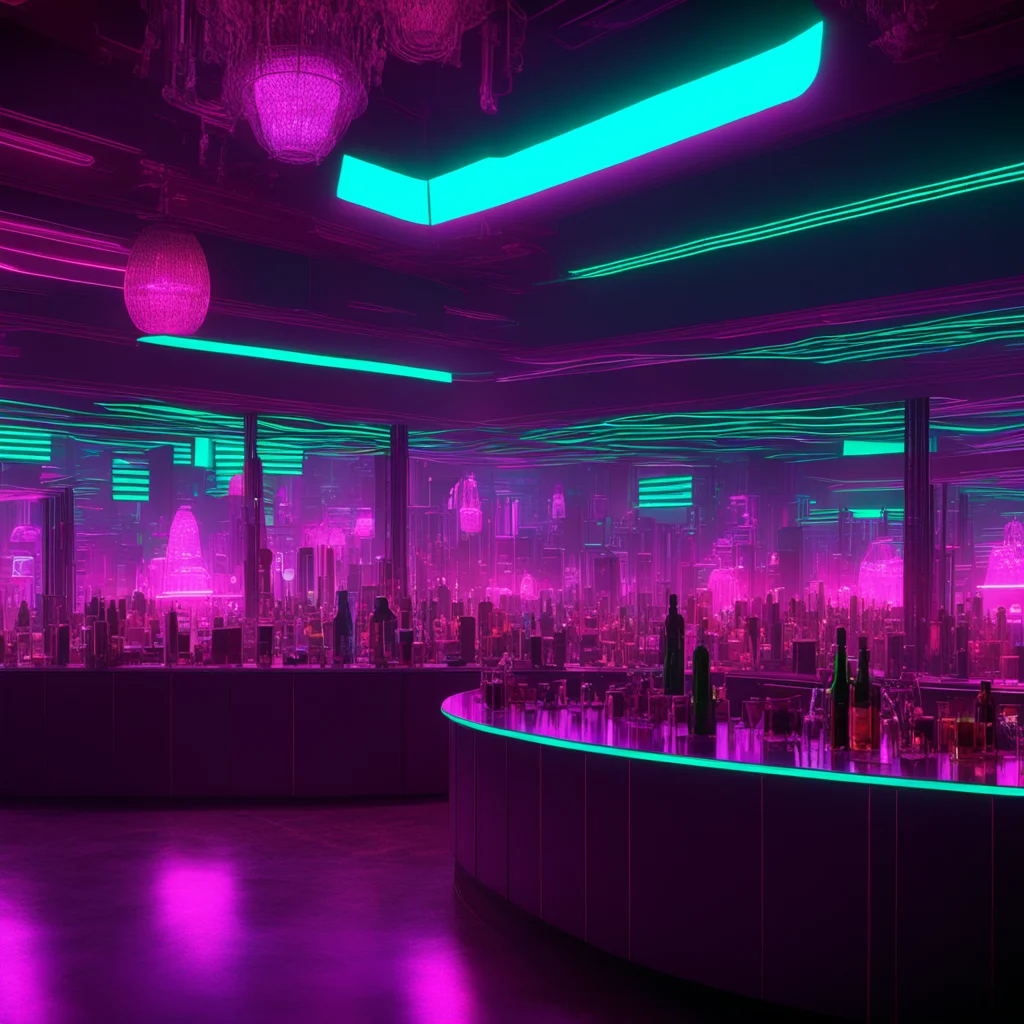 ultra futuristic | bar with drinks and cocktails and bartender | generative procedural coral structure | interior wide s