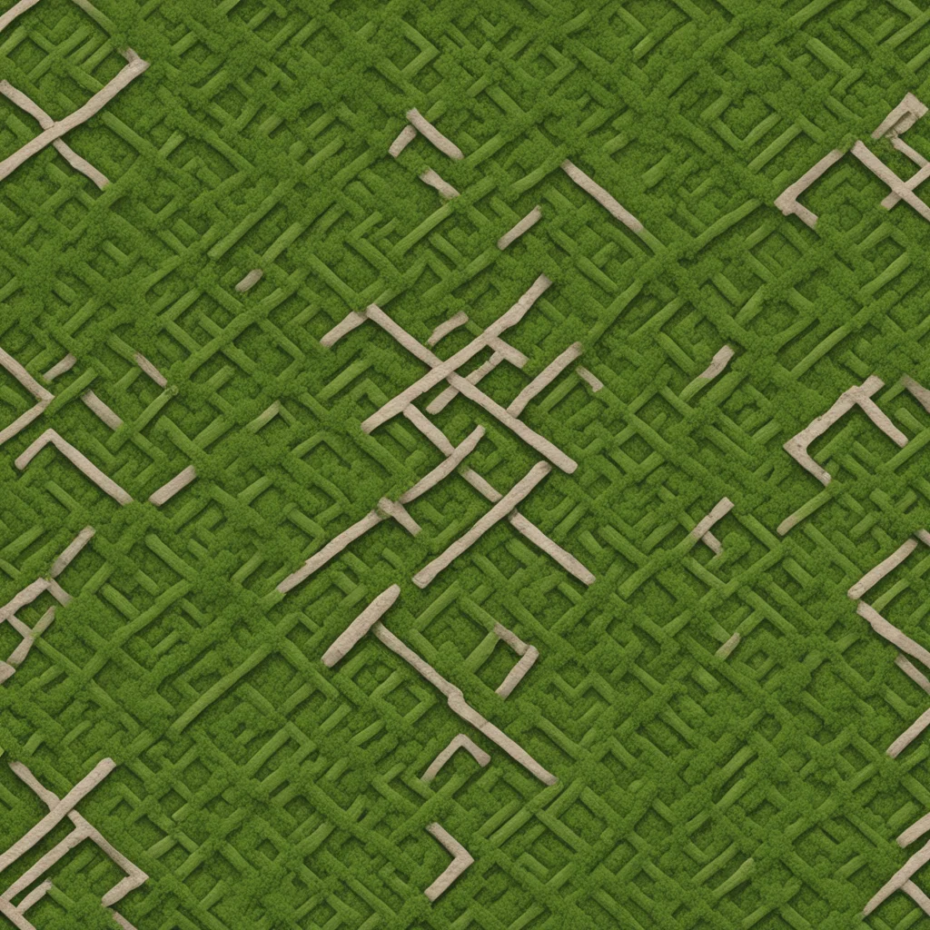 viking runic pattern seamless tileable mossy overgrown