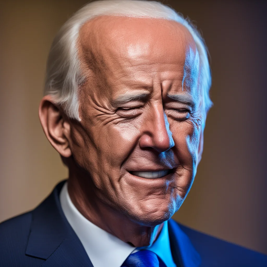 wax figure of joe biden melting in severe pain unreal engine 5 lighting and shadow detail sweat melting crayons as the background post 4k processing done to