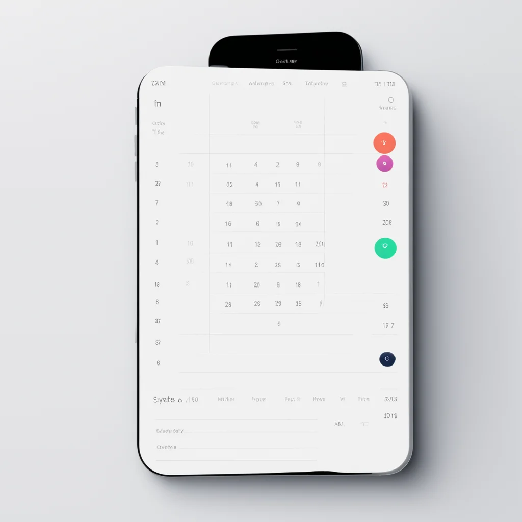 what does a calendar app look like that centered around time  creativity  reflection