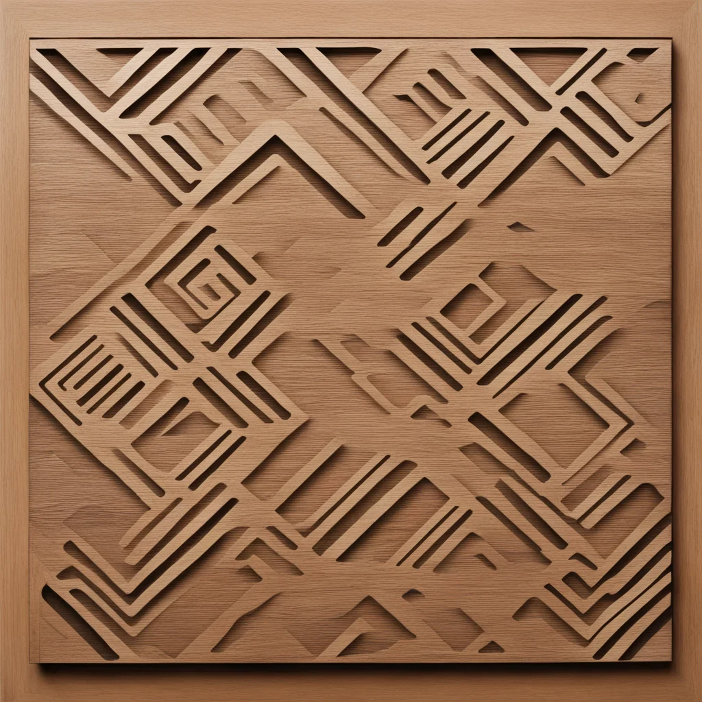 wooden tukutuku panel geometric design wooden panelling