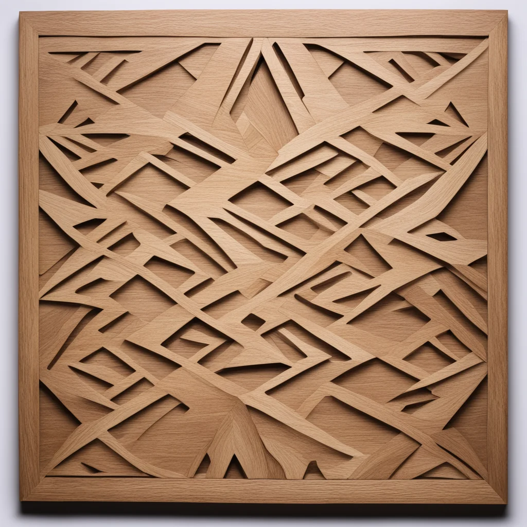 wooden tukutuku panel symmetrical pattern geometric design equiliateral triangles