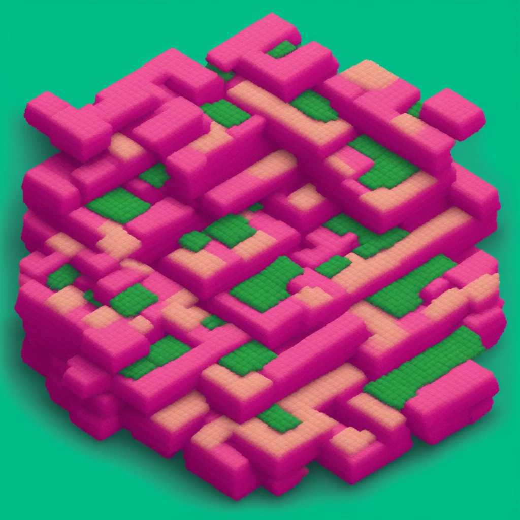 wool knitted isometric game lowpoly texture