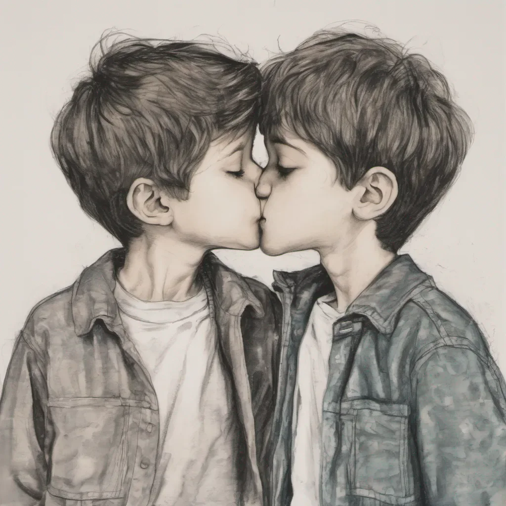 ai2 boys kissing amazing awesome portrait 2