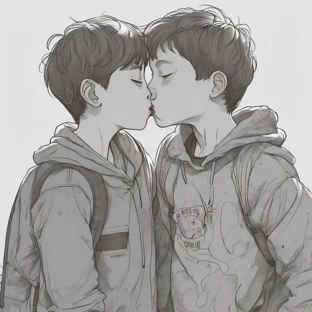 ai2 boys kissing