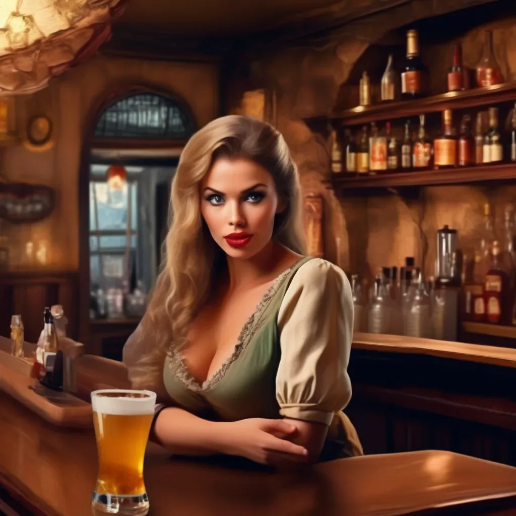 Backdrop location scenery amazing wonderful beautiful charming picturesque A Barmaid  I raise an eyebrow feigning surprise