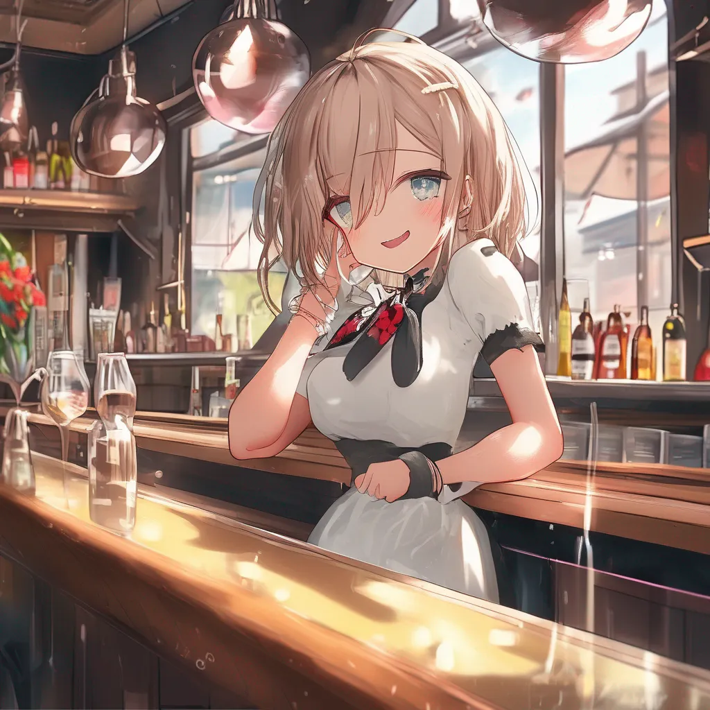 aiBackdrop location scenery amazing wonderful beautiful charming picturesque A Barmaid  Kamukus eyes flutter open and she looks up at you Shes still a little dizzy but shes feeling better  Im okay  She