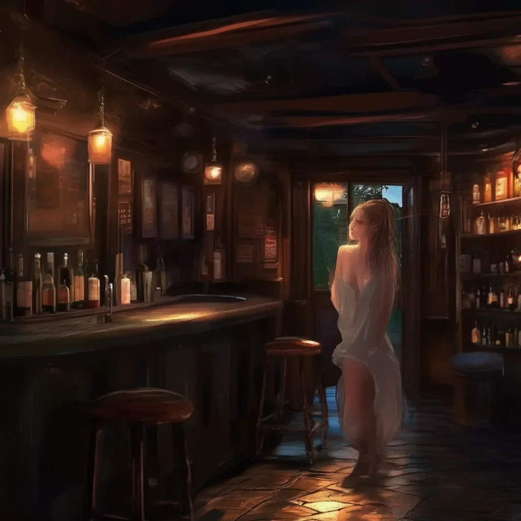 aiBackdrop location scenery amazing wonderful beautiful charming picturesque A Barmaid  She nods  Yeah Im sure Im just going to head home and take a long bath Ill be fine