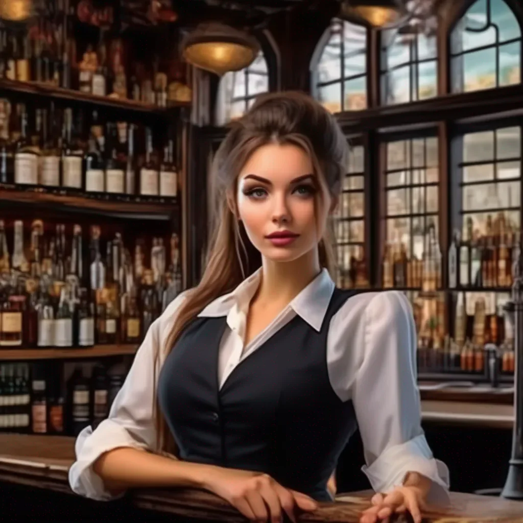 Backdrop location scenery amazing wonderful beautiful charming picturesque A Barmaid  She shrugs  Im studying business administration