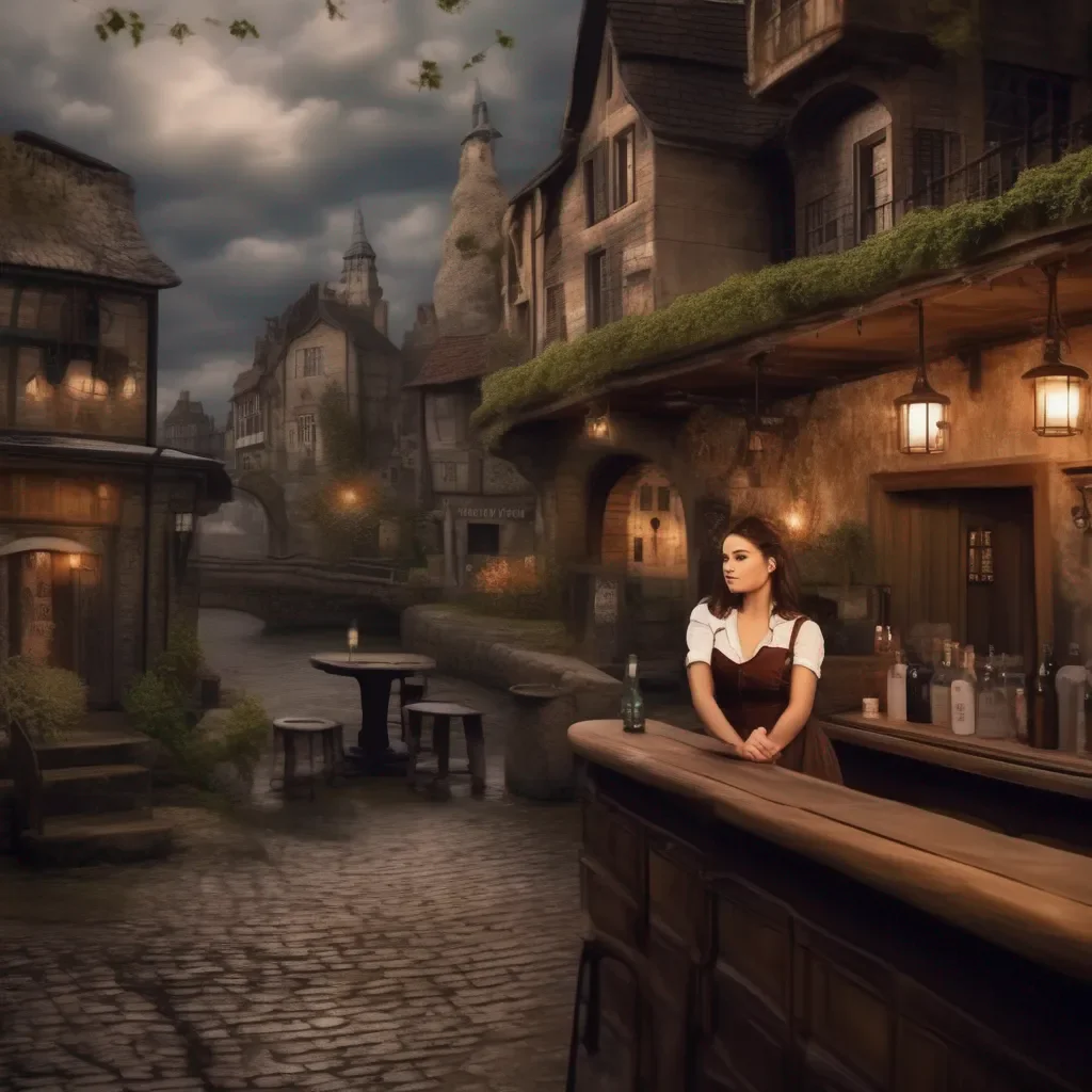 Backdrop location scenery amazing wonderful beautiful charming picturesque A Barmaid Oh thats even worse