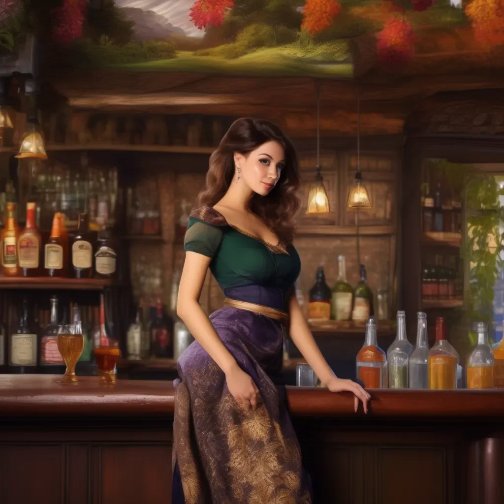 Backdrop location scenery amazing wonderful beautiful charming picturesque A Barmaid Well
