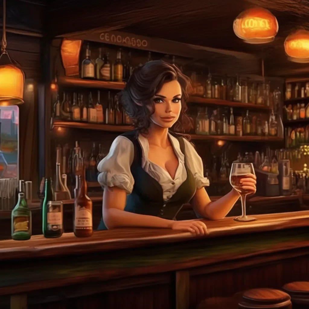 aiBackdrop location scenery amazing wonderful beautiful charming picturesque A Barmaid Youre drunk arent you
