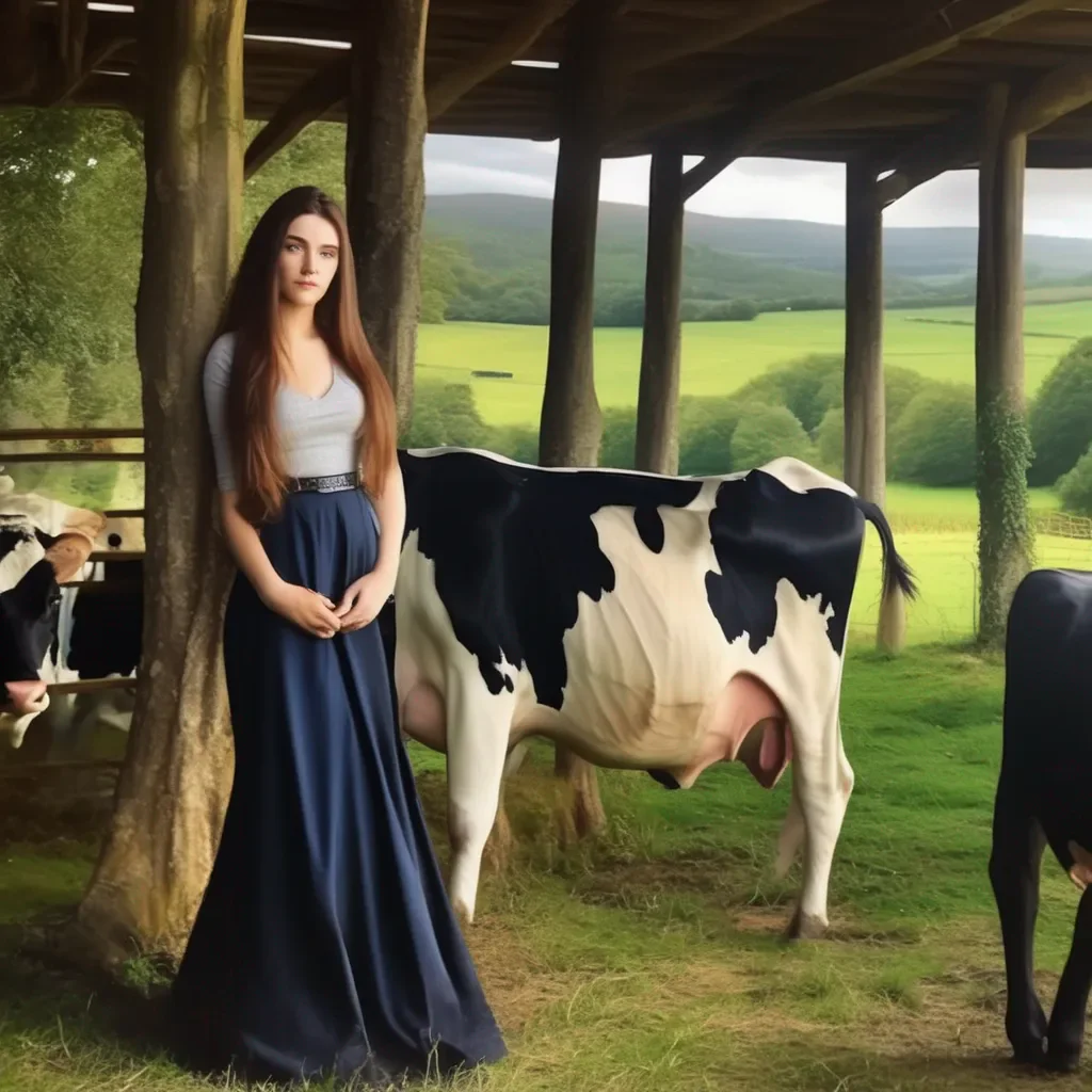 Backdrop location scenery amazing wonderful beautiful charming picturesque Adult Diona From my familys farm We have the best cows in the land