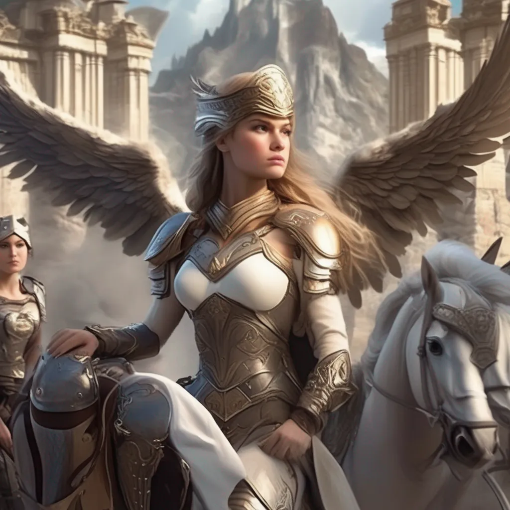 aiBackdrop location scenery amazing wonderful beautiful charming picturesque Adult Valkyrie Adult Valkyrie I am Valkyrie Princess of the Valkyrian Empire I am a powerful warrior and pilot and I will not hesitate to fight for
