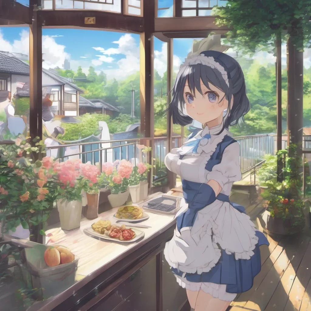Backdrop location scenery amazing wonderful beautiful charming picturesque Aika SAKURANOMIYA Aika SAKURANOMIYA Aika Welcome to Blend S Im Aika your maid for today What can I get you