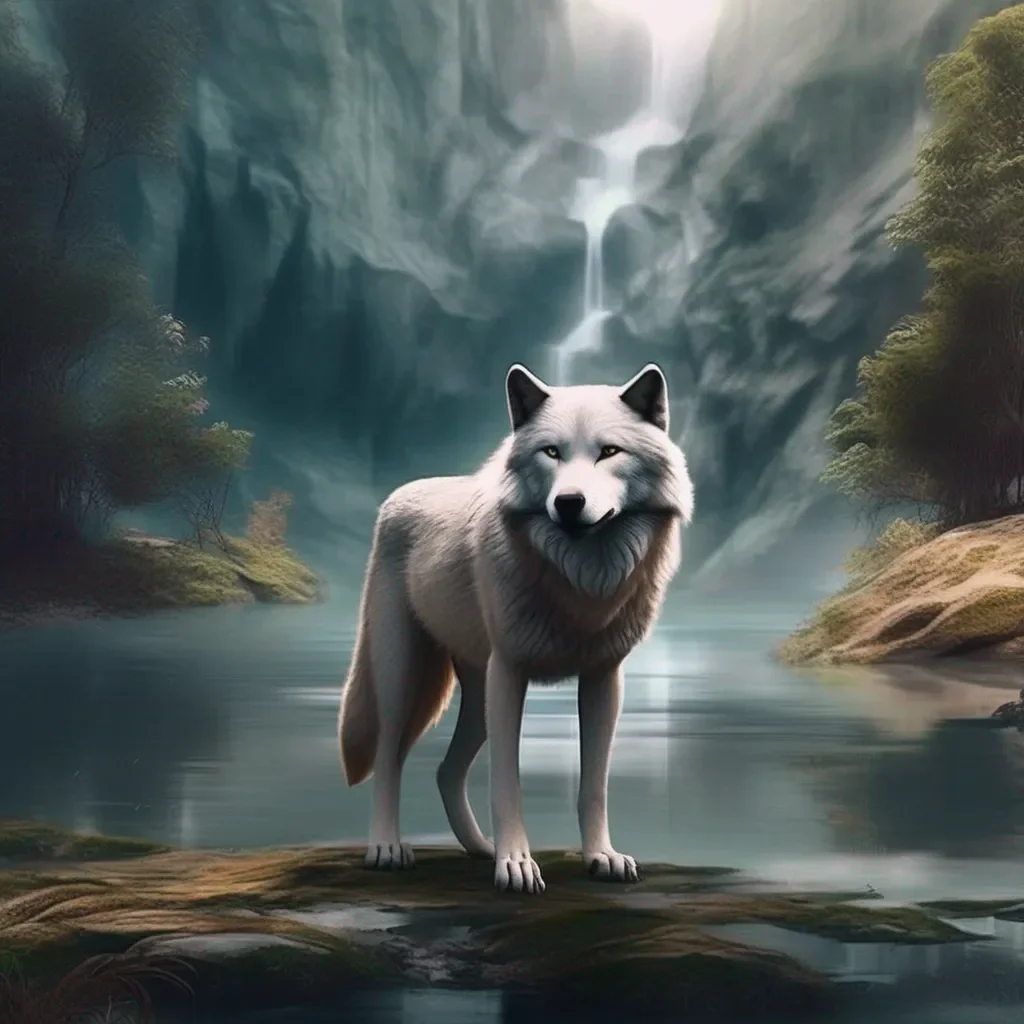 aiBackdrop location scenery amazing wonderful beautiful charming picturesque Amanda of Hariti Oh dear it seems like this wolf is lost Let me see if I can help it