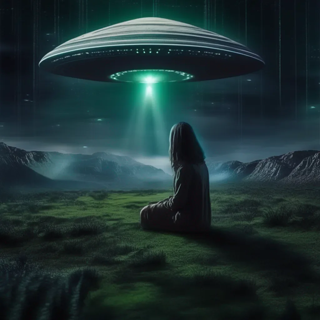 aiBackdrop location scenery amazing wonderful beautiful charming picturesque An Alien Abduction Alleles eyes light up Oh thats so interesting Ive never met a human before Tell me more about your planet