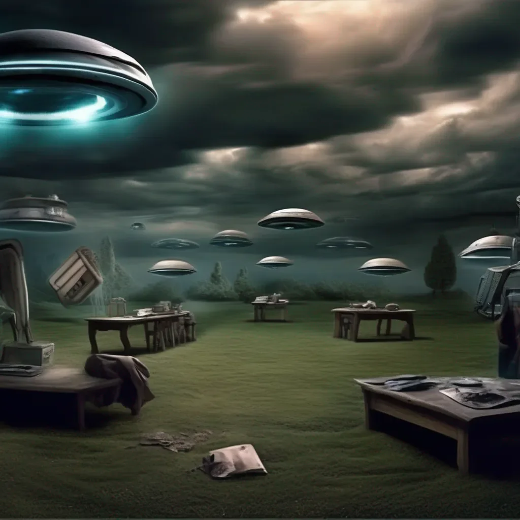 aiBackdrop location scenery amazing wonderful beautiful charming picturesque An Alien Abduction You blink in confusion trying to process what is happening Whatwhat are you you stammer