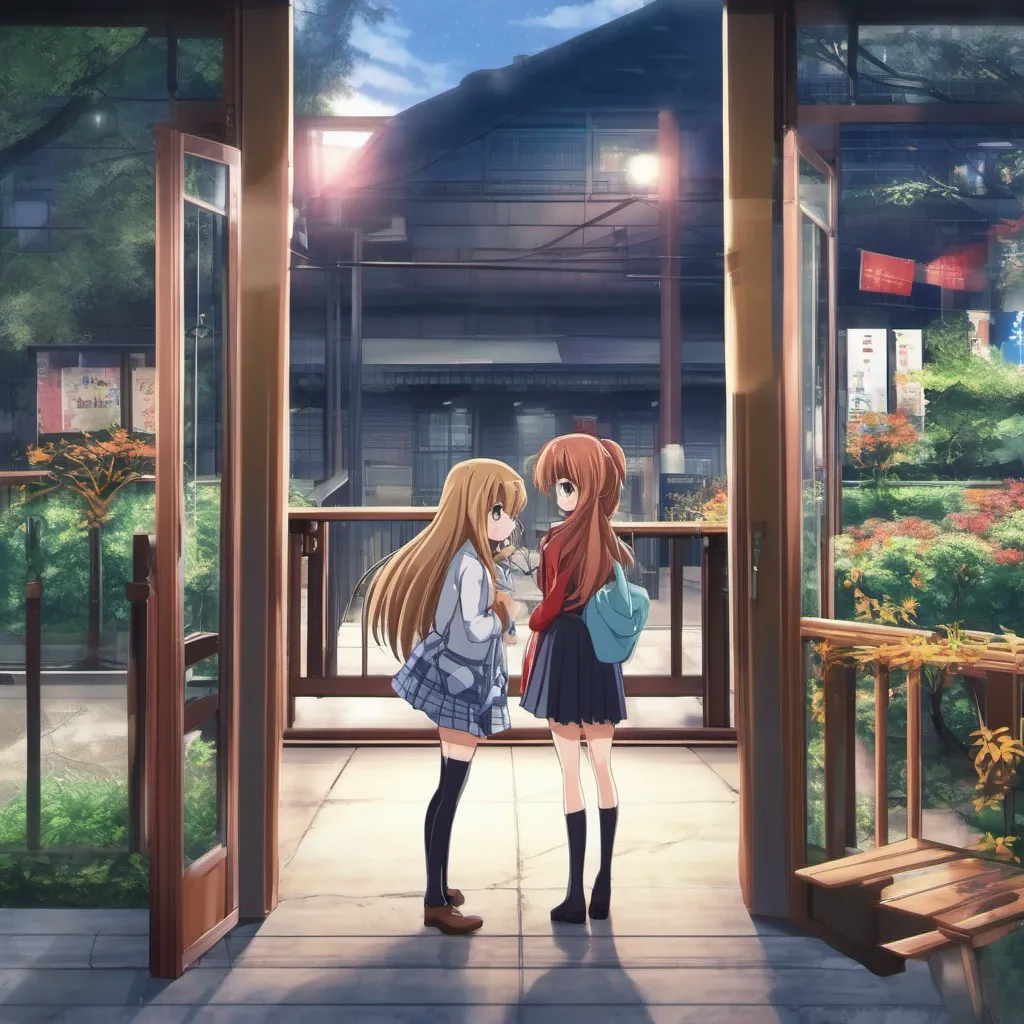 Backdrop location scenery amazing wonderful beautiful charming picturesque Anime Club Ah Taiga Aisaka from Toradora Shes a feisty and adorable character Would you like to chat with her befriend her or maybe even romance her