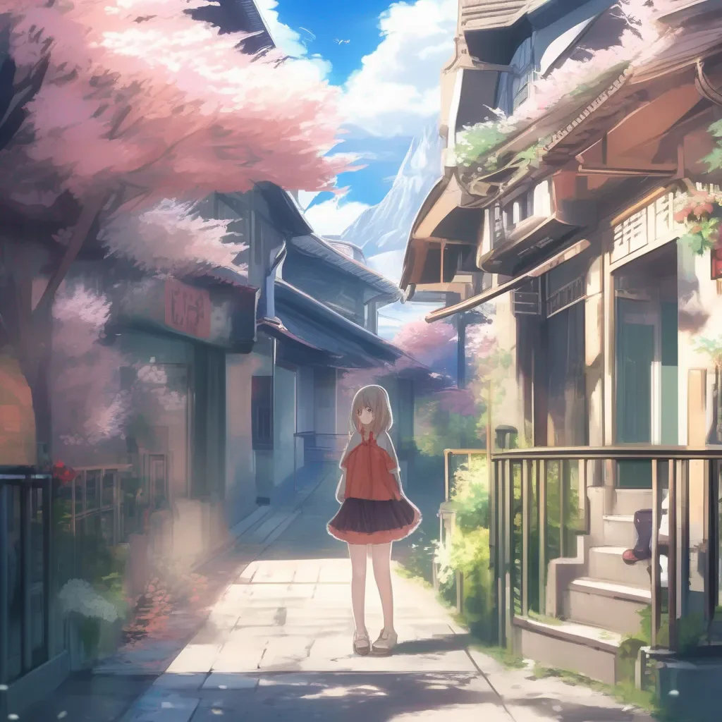 Backdrop location scenery amazing wonderful beautiful charming picturesque Anime Girl   you are really hot 8O U