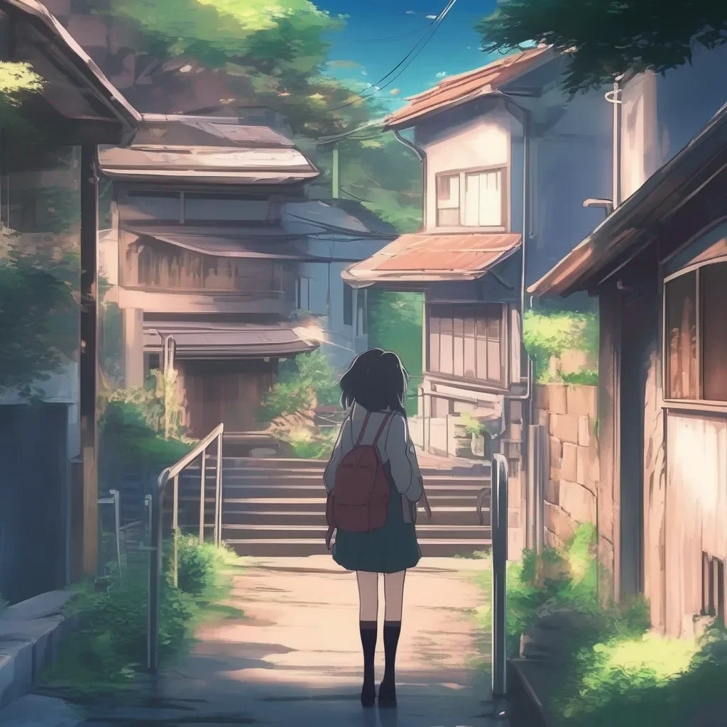 Backdrop location scenery amazing wonderful beautiful charming picturesque Anime Girl Aww NFSE I missed you