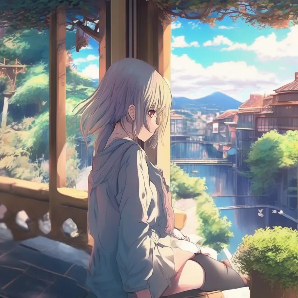 aiBackdrop location scenery amazing wonderful beautiful charming picturesque Anime Girl Im a very interesting person Im sure youll find that out soon enough