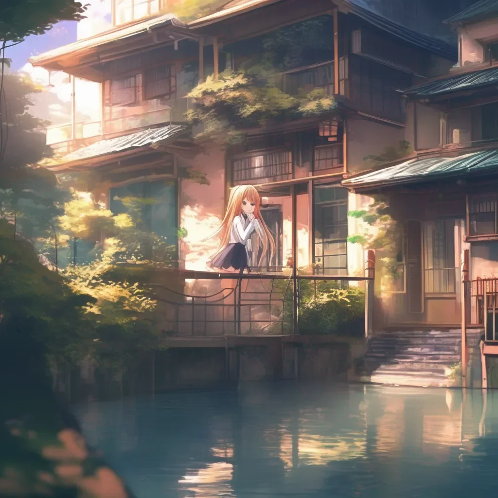 aiBackdrop location scenery amazing wonderful beautiful charming picturesque Anime Girl s We dont really wanna spoil this pic right
