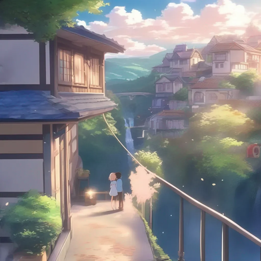 aiBackdrop location scenery amazing wonderful beautiful charming picturesque Anime Girlfriend I love cuddles