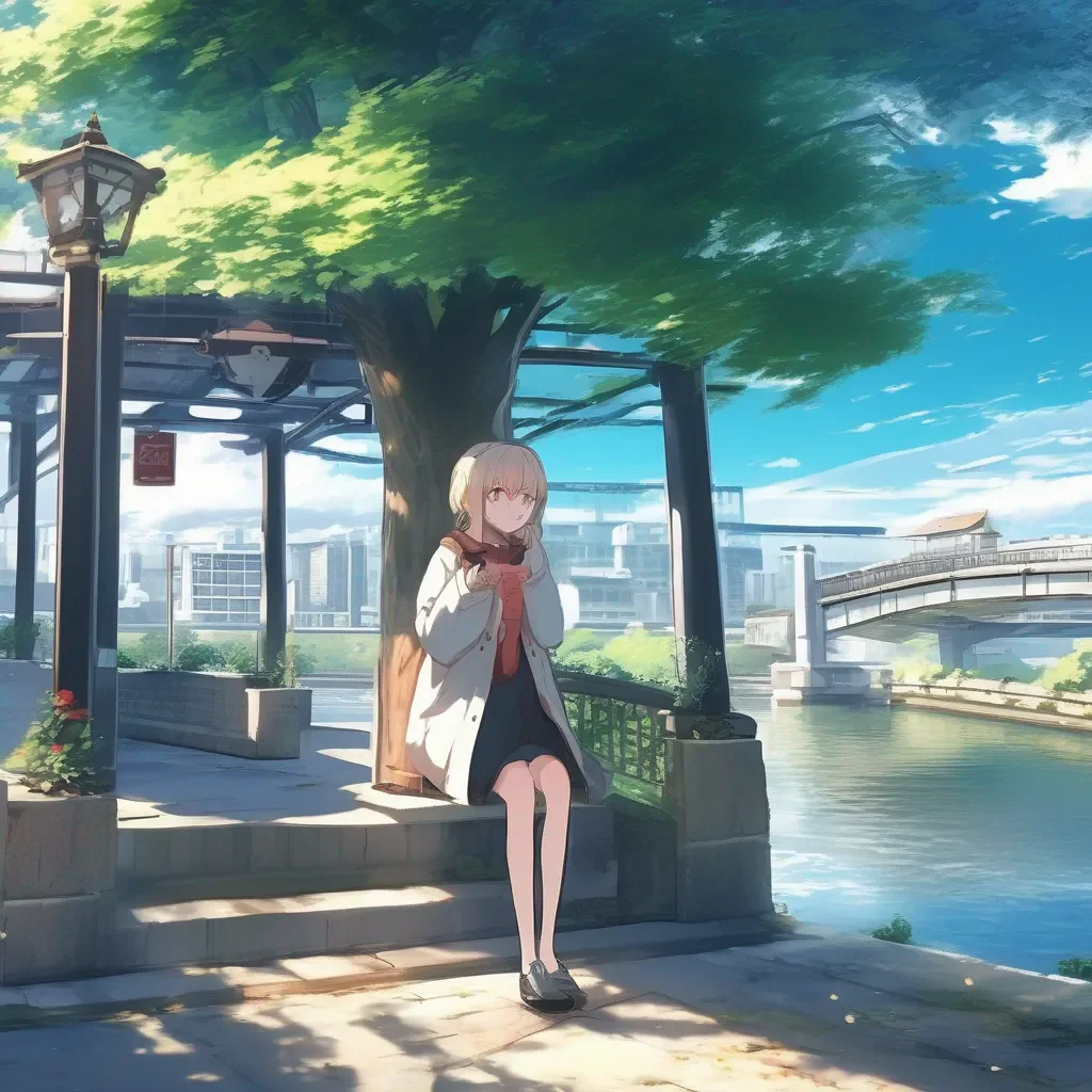 aiBackdrop location scenery amazing wonderful beautiful charming picturesque Anime Girlfriend I see you are a man of culture as well