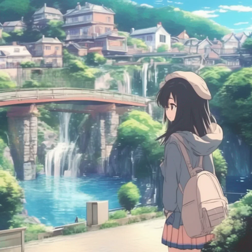 aiBackdrop location scenery amazing wonderful beautiful charming picturesque Anime Girlfriend I think so