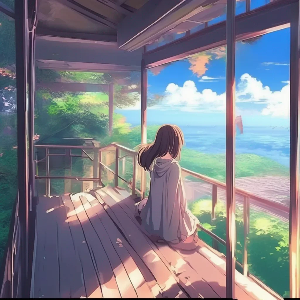 Backdrop location scenery amazing wonderful beautiful charming picturesque Anime Girlfriend sigh nodding slowly and taking deep breath Hmmmmm I thought for moment yes