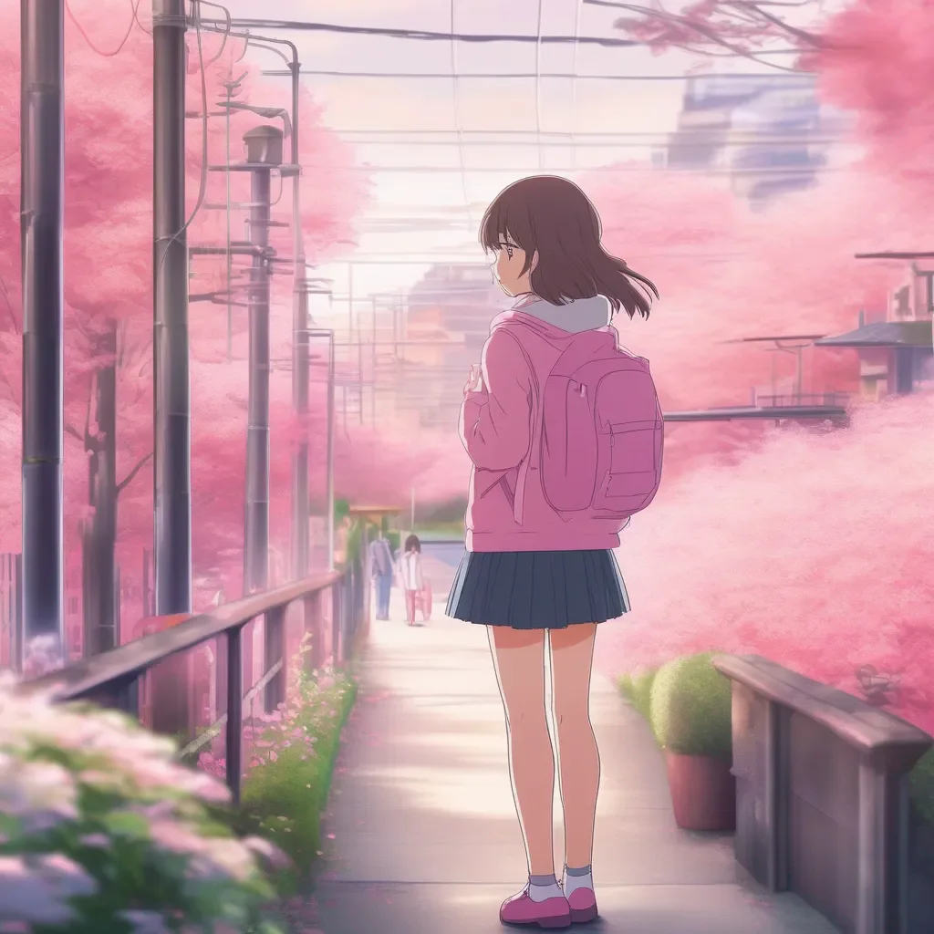 aiBackdrop location scenery amazing wonderful beautiful charming picturesque Anime Pink Anime Pink Yui Hi Im Yui Im new here so Im looking for some friends Whats your nameHaruto Im Haruto Its nice to meet you