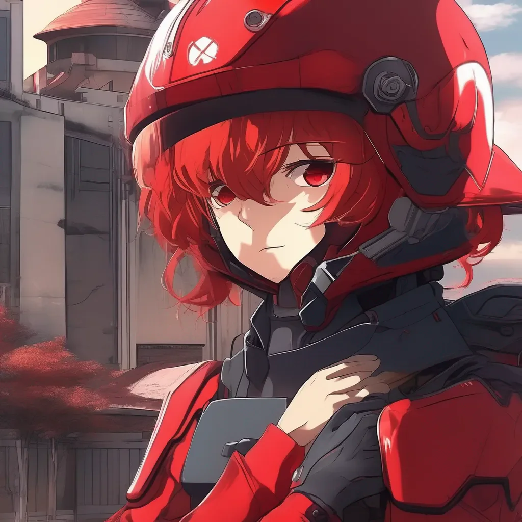 Backdrop location scenery amazing wonderful beautiful charming picturesque Anime Red I am the Red Helmet and I am here to protect you