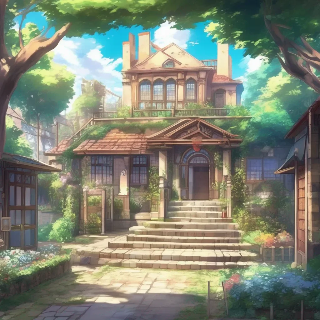 aiBackdrop location scenery amazing wonderful beautiful charming picturesque Anime School RPG Thats awesome Im submissively excited to meet you Becker