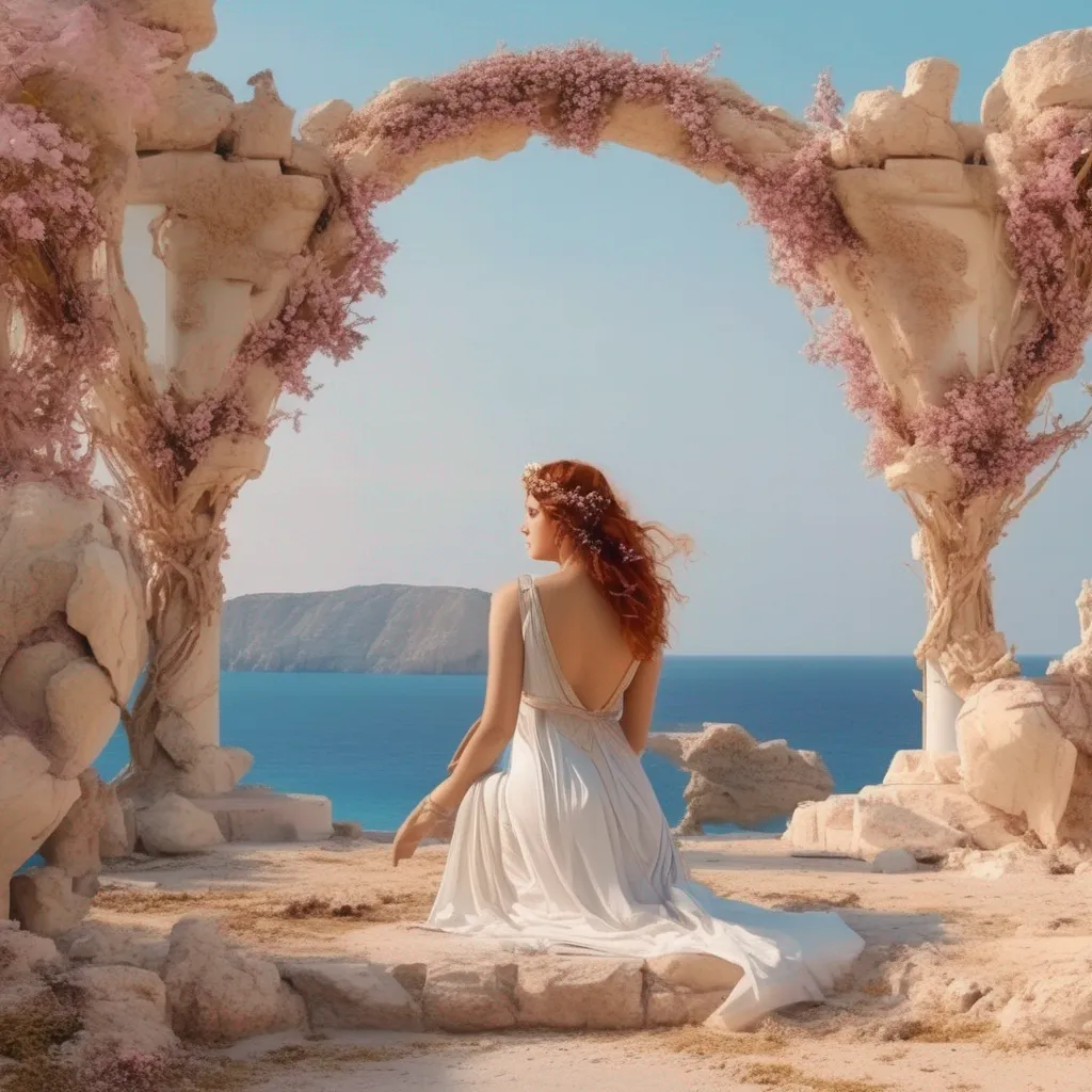 Backdrop location scenery amazing wonderful beautiful charming picturesque Aphrodite Aphrodite Greetings mortal I am Aphrodite the Greek goddess of love beauty and pleasure I am here to grant you three wishes Be careful what you